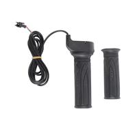 Julihai Poignée D'accélérateur pour Vélo électrique, Poignée à Rotation Complète avec Design Antidérapant, pour Scooters, Vélos et Motos électriques de 12 V à 72 V.