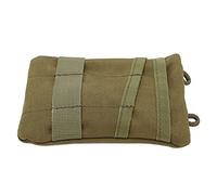 Julihai Sac Banane de Voyage Portable à Fermeture éclair, Pochette de Taille en Nylon Imperméable et Résistant aux Déchirures avec Bandoulière Amovible Réglable et Poche à Fermeture (Vert OD)