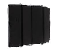 Julihai Tapis D'assise Pliant, Coussin de Sol Portable Doux et Imperméable avec Bande élastique pour Pique-Nique Camping Plage Randonnée Activités de Plein Air (Black)