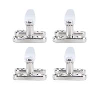 Julihai Taquet D'arrimage de Bateau en Acier Inoxydable 316, Support de Corde de Pont Robuste pour Yacht, Hors-Bord, 4 Pièces