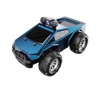 Julihai Voiture RC 1:28 avec Caméra, Voiture Télécommandée WiFi FPV 2.4G, Caméra HD, Lumières LED, Véhicule contrôlé par Application pour la Décoration de la Maison (Blue)