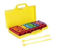 Julihai Xylophone à 8 Notes, Instrument de Percussion Professionnel pour Enfants avec 2 et une Boîte, Touches Colorées pour Développer la Coordination œil-main et en Faire un Cadeau