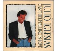 JULIO IGLESIAS - CAN'T HELP FALLING IN LOVE (SINGLE) 4 TRACKS 1990 FEAT. STEVIE WONDER