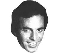 Julio Iglesias (Smile) Big Head. Masque plus grand que nature.