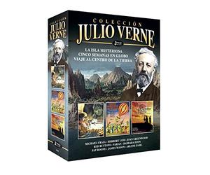 Julio Verne Colección 3 Isla Misteriosa + Cinco Semanas en Globo + Viaje al Centro de la Tierra [Blu-Ray] [Import]