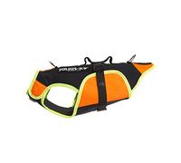 JULIUS K-9 16SWM-IDC-NE-S, Harnais-Gilet de Sauvetage IDC 3 en 1 pour Chiens, Taille: S, Orange Fluo