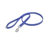 JULIUS K-9 216GM-B-1,2HS Laisse antidérapante Color & Gray avec poignée et anneau en O, 20 mm x 1,2 m, Bleu-Gris