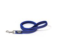 JULIUS K-9 216GM-B-S1 Laisse antidérapante Color & Gray avec poignée, 20 mm x 1 m, Bleu-Gris