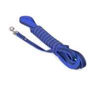 JULIUS K-9 216GM-B-S10 Laisse antidérapante Color & Gray avec poignée, 20 mm x 10 m, Bleu-Gris