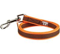 Julius-K9 216GM-OR-1 Laisse antidérapante Color & Gray sans poignée, 20 mm x 1 m, Orange-Gris
