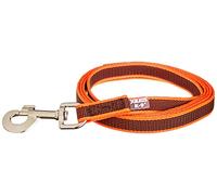 Julius-K9 216GM-OR-2 Laisse antidérapante Color & Gray sans poignée, 20 mm x 2 m, Orange-Gris