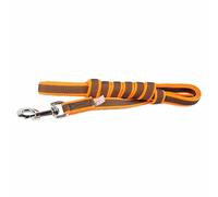 Julius K9 Laisse Longue Caoutchoutée Orange Avec Poignée Pour Chiens