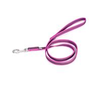 JULIUS K-9 216GM-PN-1,2 Laisse antidérapante Color & Gray avec poignée, 20 mm x 1,2 m, Rose-Gris