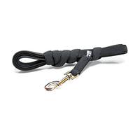 Julius K-9 Laisse 216GM-S3 antidérapante avec poignée 20 mm x 3 m Noir-Gris