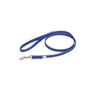 JULIUS K-9 218GM-B-1,2 Laisse antidérapante Color & Gray avec poignée, 14 mm x 1,2 m, Bleu-Gris