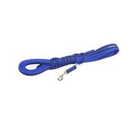Julius-K9 218GM-B-S10 Laisse antidérapante Color & Gray avec poignée, 14 mm x 10 m, Bleu-Gris