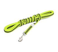 Julius-K9 218GM-NE-3 Laisse antidérapante Color & Gray sans poignée, 14 mm x 3 m, Néon-Gris
