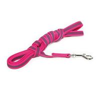 Julius-K9 218GM-PN-15 Laisse antidérapante Color & Gray sans poignée, 14 mm x 15 m, Rose-Gris