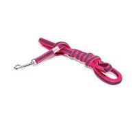 Julius-K9 218GM-PN-S3 Laisse antidérapante Color & Gray avec poignée, 14 mm x 3 m, Rose-Gris
