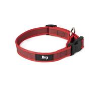 JULIUS K-9, Collier Color & Gray, 20 mm (27-42 cm), Rouge-Gris