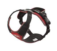JULIUS K-9, Harnais IDC Longwalk, Rouge-Gris, Taille: L