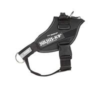 Julius-K9, Harnais IDC Power avec ceinture de renfort en Y, Taille: M/0, Noir