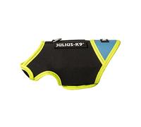 JULIUS K-9 Manteau IDC en néoprène pour Chiens, Taille: Baby 1, Bleu Aquamarine