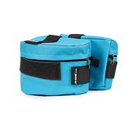 Julius-K9, 1622NT-IDC-AM-3, Sacoches latérales à fixer sur les harnais Julius-K9, Taille du harnais: 3-4, Bleu aquamarine