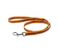 Julius-K9 216GM-OR-S1 Laisse antidérapante Color & Gray avec poignée, 20 mm x 1 m, Orange-Gris
