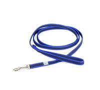 Julius-K9 218GM-B-S2 Laisse antidérapante Color & Gray avec poignée, 14 mm x 2 m, Bleu-Gris
