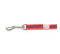 Julius-K9 218GM-R-S2 Laisse antidérapante Color & Gray avec poignée, 14 mm x 2 m, Rouge-Gris