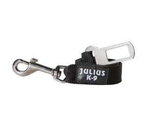 Julius-K9 Adaptateur pour ceinture de sécurité de voiture pour chiens, Taille: 2, Noir