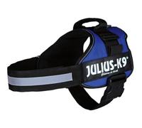 Julius-K9® Harnais de puissance®, taille 0-3 58-76 cm/40 mm bleu