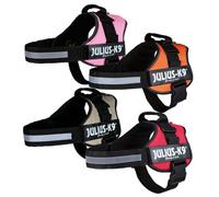 Julius-K9® Harnais de puissance®, taille 0-3 82-115 cm/50 mm rouge
