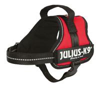 Julius-K9® Harnais Power® Bébé 1-Mini 40-53 cm/22 mm rouge
