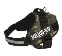 JULIUS K9 Harnais Power IDC 2-L-XL : 71-96 cm - 50 mm - Camouflage - Pour chien Multicolore G