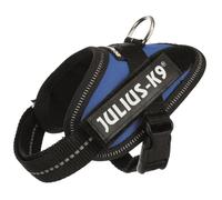 JULIUS K9 Harnais Power IDC Baby 1-XS : 29-36 cm - 18 mm - Bleu - Pour chien