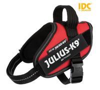 Julius-K9® IDC® Harnais® Power Baby 2/Mini-Mini/Mini 40-53 cm/22 mm rouge