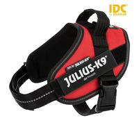 Julius-K9® IDC® Harnais® Power® Bébé 2/Mini-Mini/Mini 51-67 cm/28 mm rouge