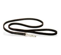 Julius-K9 Laisse en cuir avec poignée, 16 mm x 1 m