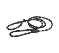 Julius-K9 Laisse IDC retriever avec collier d'entraînement, 12 mm x 2 m, Noir fluorescent