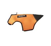 Julius-K9, Manteau IDC en néoprène pour chiens, Taille: S, Orange Fluo