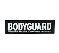 JULIUS K9 Patches interchangeables, 1 paire, Bodyguard, taille : petit, noir