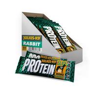 Julius K9 Protein Bar for Dogs 50g Rabbit & Carrots, Dog Treat, Chicken Free, Ideal for Training, Hypoallergenic Snack, Mono Protein