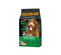 Julius-K9 Rabbit & Rice - Croquettes hypoallergéniques pour chien avec lapin & riz - Aliments pour chiens de taille moyenne faciles à digérer - Nourriture pour chiens de taille moyenne - Nourriture