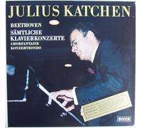 Julius Katchen - Beethoven: Sämtliche Klavierkonzerte [Vinyl Schallplatte] [4 LP Box-Set] [Vinyl] Ludwig van Beethoven; Pierino Gamba; London Symphony Orchestra and Julius Katchen