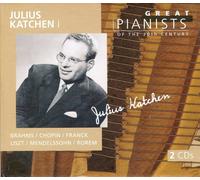 Julius Katchen I - Great Pianists Of The 20th Century : Brahms, Chopin, Franck, Liszt, Mendelssohn