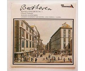 Julius Katchen, London Symphony Orchestra and Chorus - Beethoven: Piano Concerto No.1 Choral Fantasia [LP]