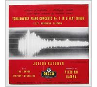 Julius Katchen - Tchaikovsky: Piano Concerto No.1 In B Flat Minor, Liszt: Hungarian Fantasia [LP]