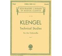 Julius Klengel: Technical Studies For The Violoncello Vol. 1 Schirmer Library Of Musical Classics Cello Method Unaccompanied Cello Instructional Sheet Music
